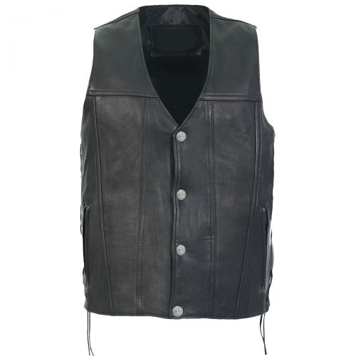 Mens Leather Vest
